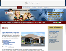 Tablet Screenshot of familydentalhealthcorp.com